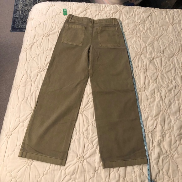 NWT Gap Khaki Loose Fit 4 Pants Low Rise Wide Leg - Picture 9 of 9